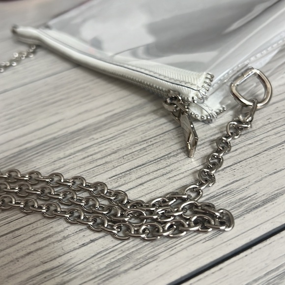 Clear stadium purse, small crossbody bag. Stadium purse. - Picture 5 of 6